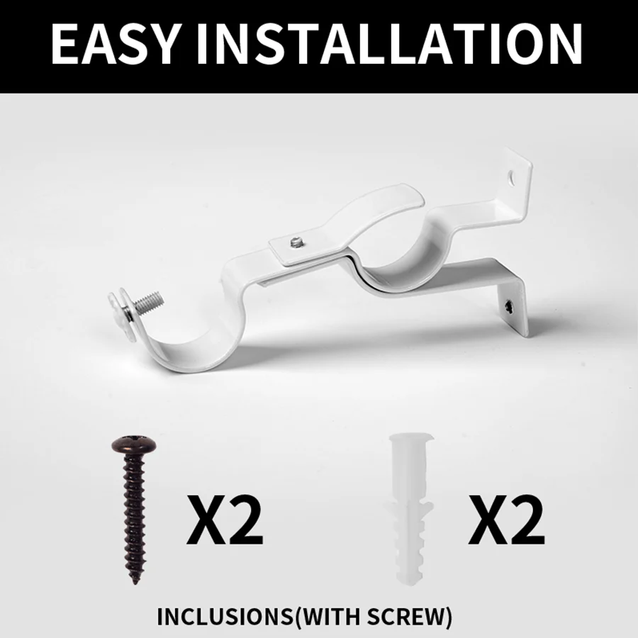 White Double Bracket - Image 7