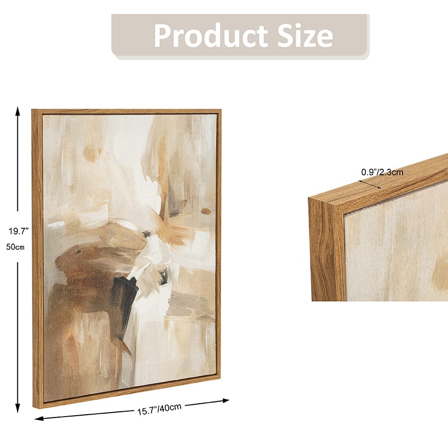 Wrena Canvas Wall Art with PS Frame - Image 4